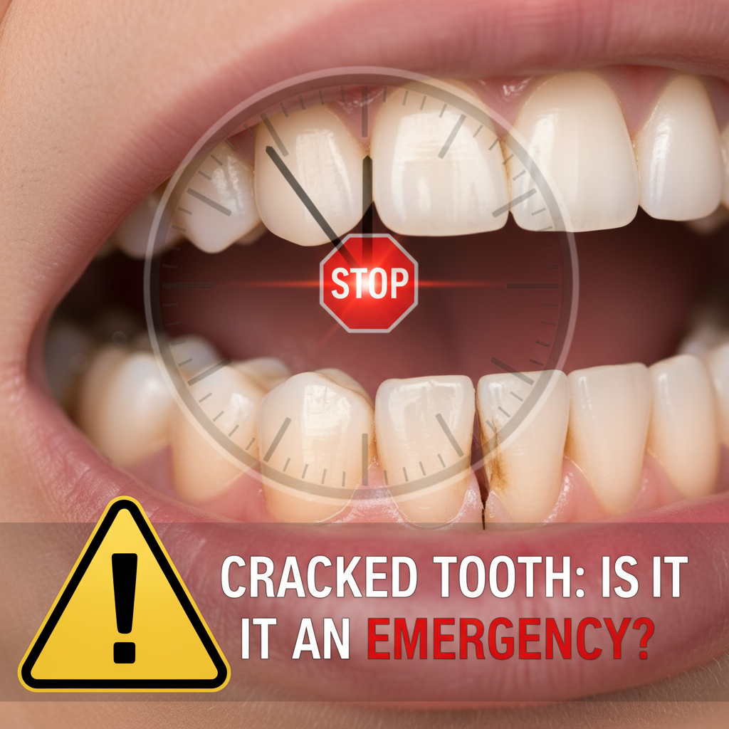 is a cracked tooth an emergency