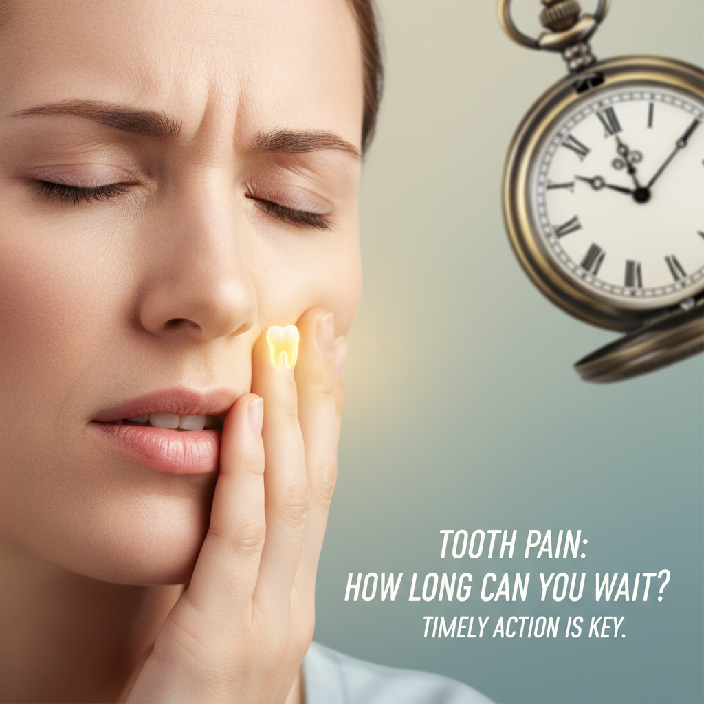 how long can you wait for tooth pain
